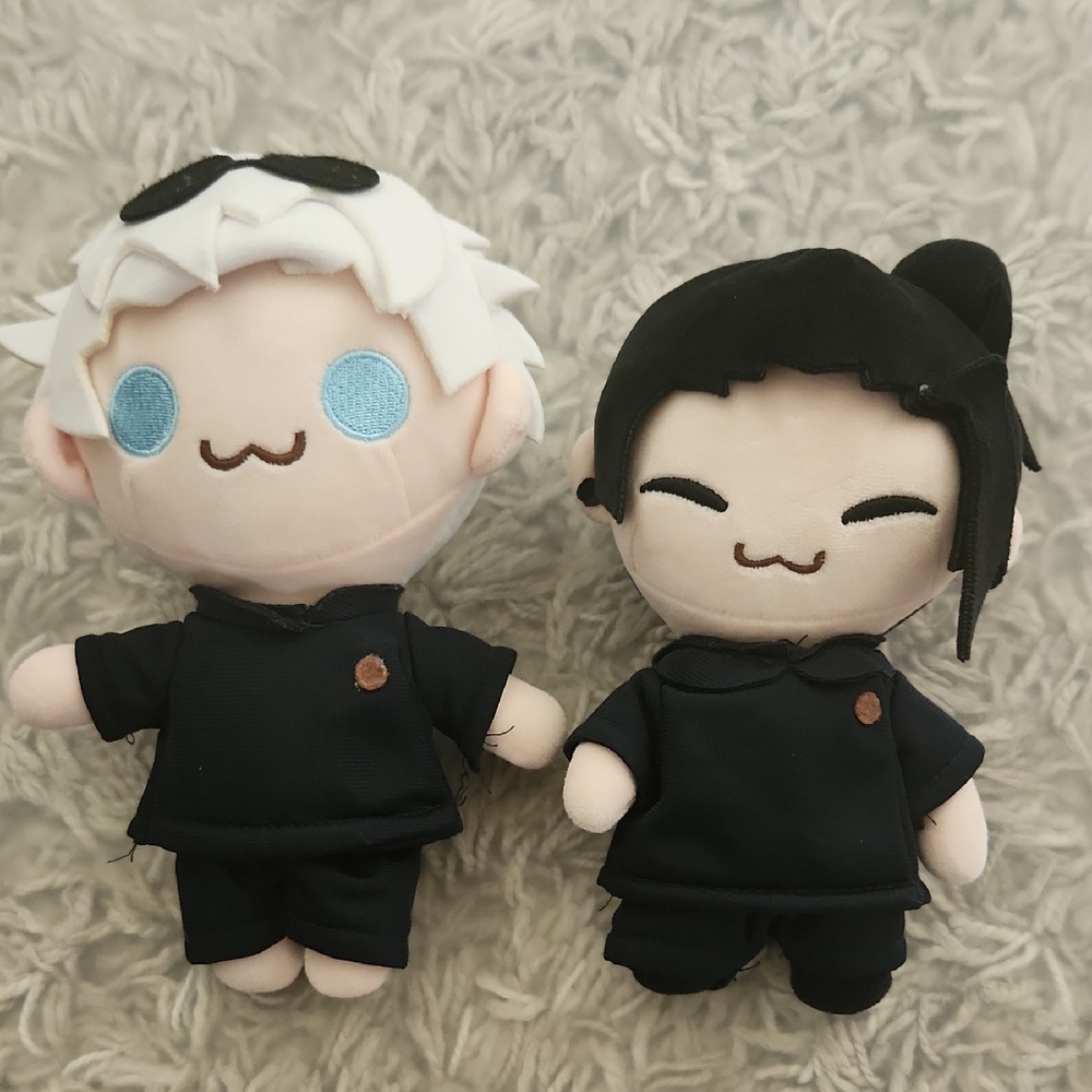 Gojo And Geto Plush Set Jujutsu Kaisen